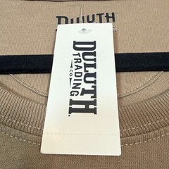 Duluth Shirt Mens XL Longtail Beige Tshirt Relaxed Fit Casual Thick Outdoors NEW
