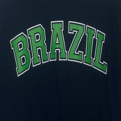 Port & Company Brazil Graphic Tshirt Mens Large Black