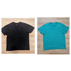 Cremieux Mens Size Large Vneck Tshirt Cotton Blend