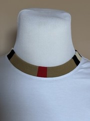 Burberry Jayson White Cotton T-shirt L (Oversized) 8078115 NWT $370
