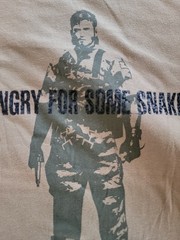 Uniqlo Metal Gear 25th Anniversary Metal Gear Solid 3 Hungry Snake T-shirt Sz M