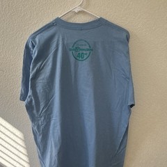 American Apparel Disney Walt Disney World Blue Graphic T-Shirt XL Cotton Knit