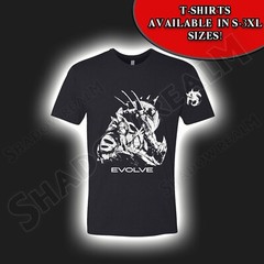 Evolve Tyranitar Shirt | Pokémon-Inspired Dark Rock-Type Tee | S-4XL