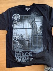 Mecca fire to live the sprit black shirt