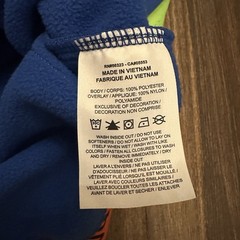 Nike Therma Sleveless Hooded Training Top Mens Size XL Blue Orange CD5716-480