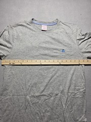 Brooks Brothers Men Medium Gray Supima Cotton Embroidered Golden Fleece T-Shirt