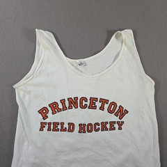 Vintage Princeton Shirt Mens Small Field Hockey Tank Top Belton 80s University