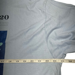 Baby Blue Magic Flowers Graphic Tee