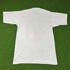 Vintage 90s Fruit of the Loom White Alien Character Cruddy T-Shirt Sz S