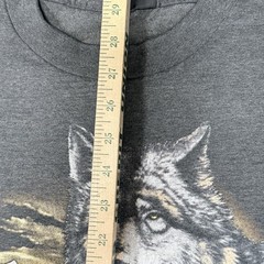 VTG 1989 3D Emblem Harley Davidson T Shirt XL Single Stitch 80s Survivors Wolf