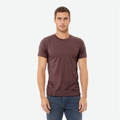 5 Pack Bella Canvas Mens Heather T Shirts Short Sleeve Crew Neck Tees Large C5