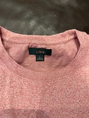 J.Crew Oarsman 1994 Men’s L Marled Red Jersey Crewneck T-Shirt *free shipping*