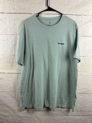 Free Fly Shirt Mens XL X-Large Green Graphic Logo Tri Blend Short Sleeve Casual
