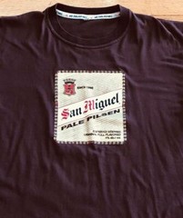 San Miguel Pale Pilsen Beer My Philippines Men’s Brown Graphic T-Shirt M