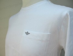 Genuine Levi DOCKERS Men’s Pocket T-Shirt 100% Cotton Blue White Grey S M L New