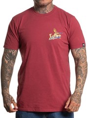 Sullen Men’s Storm Riders Short Sleeve Premium T-shirt Tattoo Reaper Surfing Tee