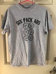 NEW SPENCERS “SIX PACK ABS”,T-SHIRT ADULT M