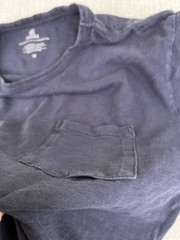 Roark Short Sleeve Pocket T Shirt Mens Medium M Classic Normcore City College