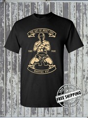 Art of Muay Thai MMA Style T-Shirt -Mixed Martial Arts Fighting Sports Exercise