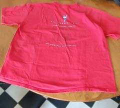 Rare Vintage 2000 This American Life 5th Anniversary Tour T-Shirt sz XL Red