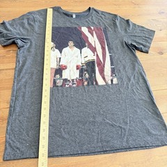 Muhammad Ali Black T-shirt Men’s Size Xl Gray