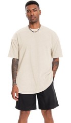 Oversized Tshirts for Men Short Sleeve Vintage Washed Basic Loose Tees, Pure …