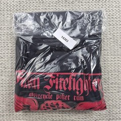 Anvil Shirt Mens 3XL Black Fallen Firefighters Motorcycle Poker Run Graphic Tee