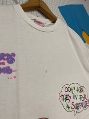 Vintage Words From The Womb Tshirt XL Funny Baby Newborn Fetus Cartoon 1991