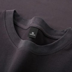 600G Heavy-Duty Cotton Short Sleeved T-Shirt for Men’S Fashion Pure Cotton Thick
