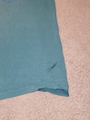 Vtg 90s Sun Faded WRV Wave Riding Vehicles Surf shirt Green Anvil Single Stitch