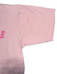 I Survived 7.0 Earthquake San Francisco 1989 Earthquake T-Shirt. Sz L Pink