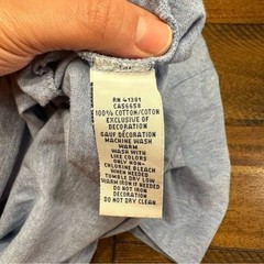POLO RALPH LAUREN T-SHIRT HEATHER BLUE MENS XL