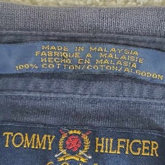 Vintage Tommy Hilfiger Golf Polo Shirt Striped XL / XG Ringer Sleeve RARE