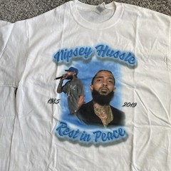 Nipsey Hussle T-shirts – Size LARGE – Gildan – 4 Shirts
