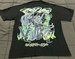 Evil Vice “Flame Lips” Graphic Tee – Black Men’s Size L