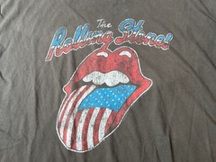 4 Rolling Stones Band Logo T-Shits, Bigger Bang Zip Code Tour MoMA 50 Years USED