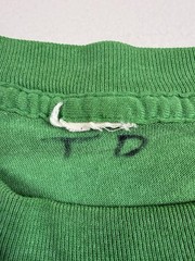 Vintage 1988 Snoopy Peanuts Shirt Mens Green Heavy Rough Golf Tee Cartoon Read