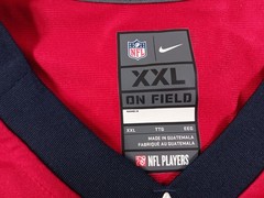 Nike NFL XXL On Field Houston Texans 10 Hopkins Mens Jersey Red NWOT