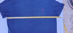 Polo Ralph Lauren-Homme- Blue Navy Logo Red T-Shirt Size-XXL-Men’s Cotton-