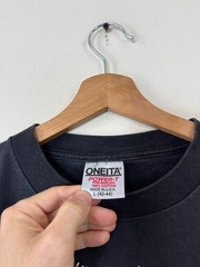 Vintage 90’s Coffee Stine Single Stitch Black Tee Shirt – Large