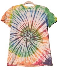 Spiral Tie Dye T-shirt top Men’s/Women’s Non Fade Handmade NEW Med 38-40