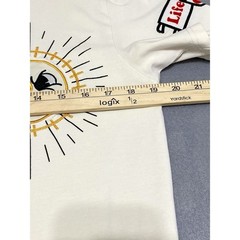 Rising Souls Creative Mind Workshop Peace Revival Graphic Tee Cream Mens Medium