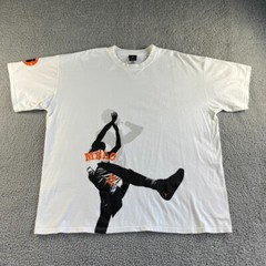 Nike Air Jordan T Shirt Mens 2XL White Melo 15 Jumpman Graphic Skater Hip Hop