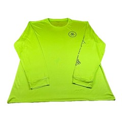 Working Man Militia Long Sleeve T-shirt Mens 4XL Green WMM Graphic Print Lion