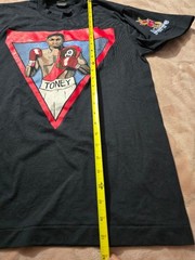 vintage 1991 James Toney “World Champ” tee red, white, &blue graphic Size L