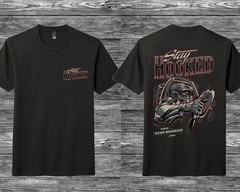Stay Hooked Fishing Shirt Bass Fisherman Lake Fishing Graphic Tee