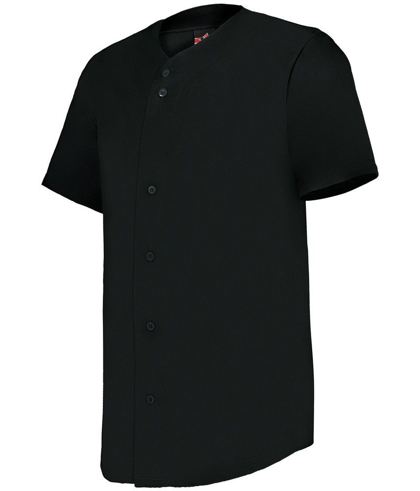 Alleson Athletic 52MBFJ Mens Full-Button Lightweight Baseball Jersey