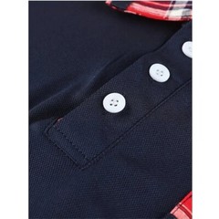 Lapel Men’s T-Shirt Summer Fashion Casual Blouse Business Solid Color V-neck