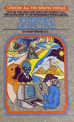 Internet Detective Choose Your Own Adventure Book Wrong Things Tank Top Shirt M