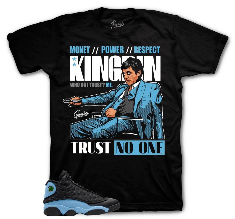 Shirt To Match Jordan 13 University Blue – Trust Issues Sneaker Tee